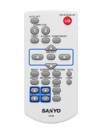 Fjärrkontroll Sanyo PLC-XU250/300