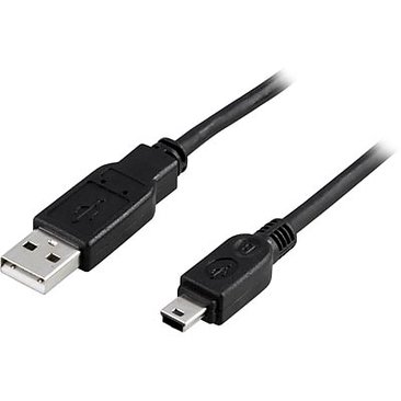 USB 2.0 kabel Typ A Hane - Typ Mini B Hane 3m