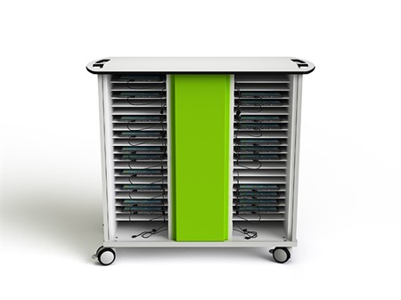 Zioxi - Ipad/Tablet vagn, 32 enheter, nyckellås